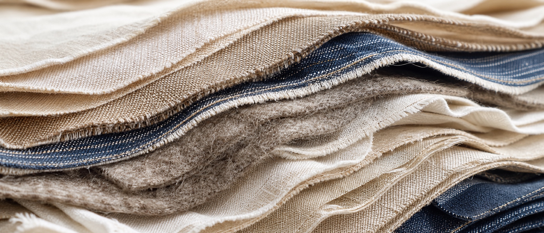 Layered fabric textures